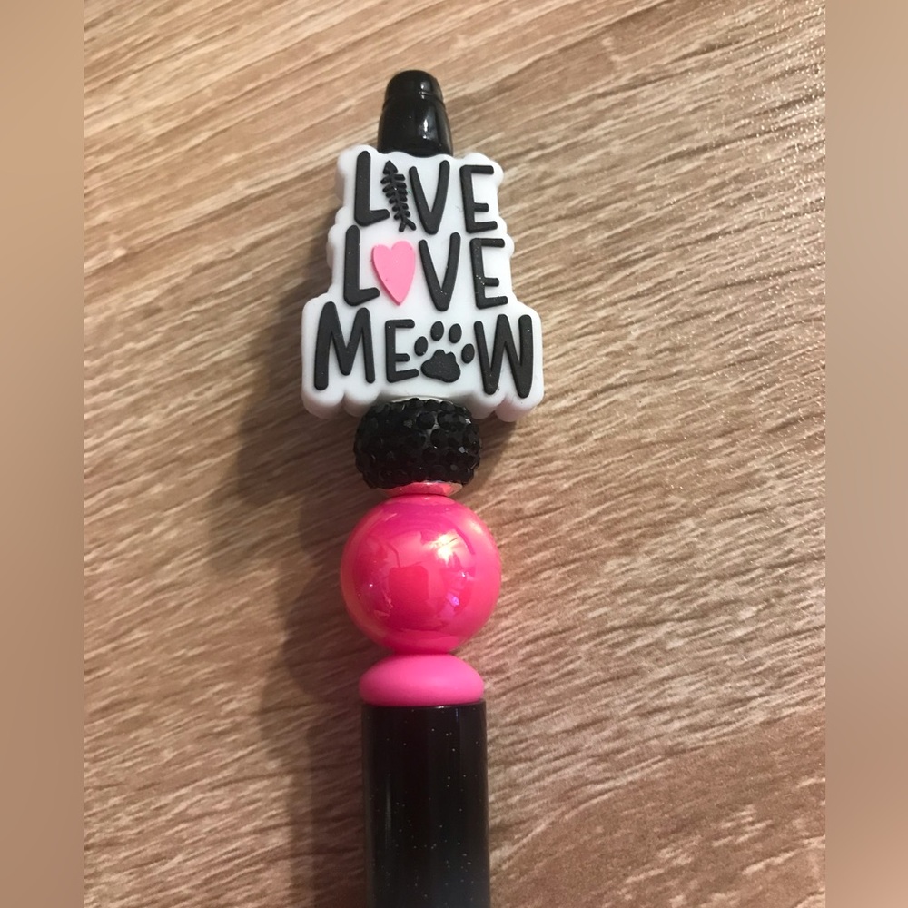 Live Love Meow Pen